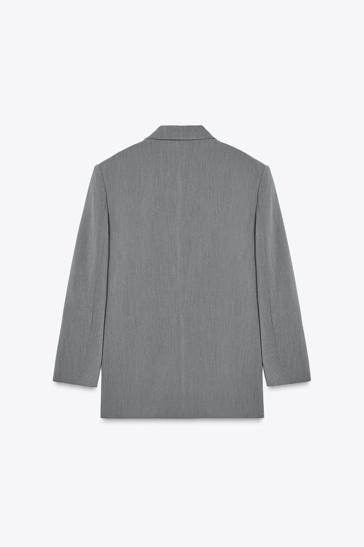 ZARA Oversize Double Breasted Blazer