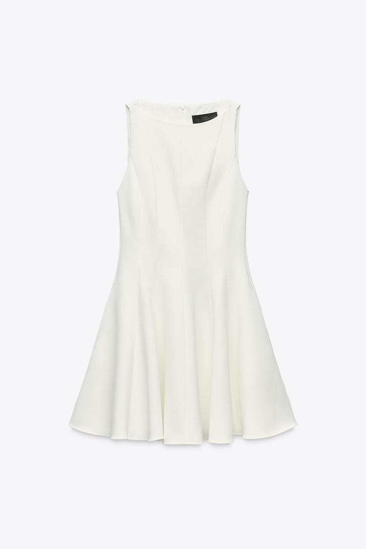 ZARA Short Flared Dress