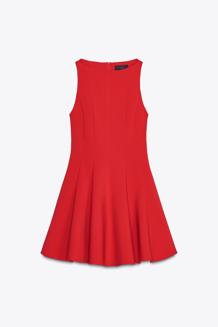 ZARA Short Flared Dress