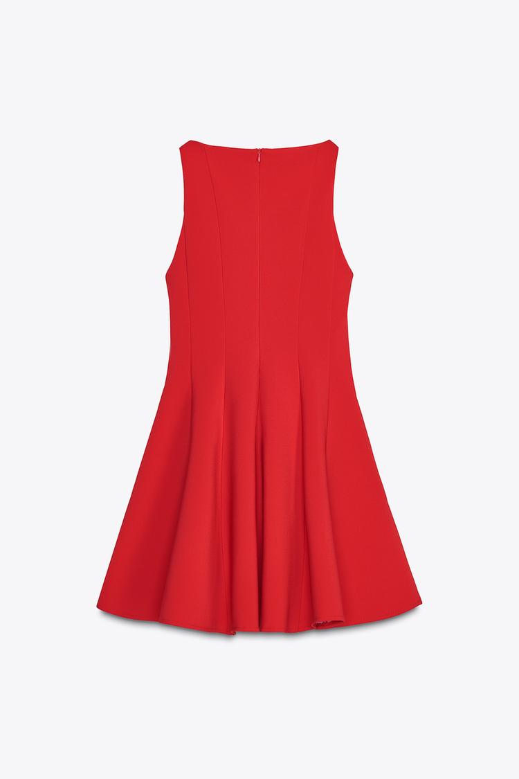 ZARA Short Flared Dress