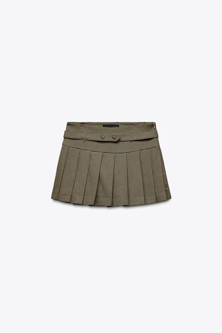 ZARA Mid-Waist Skort