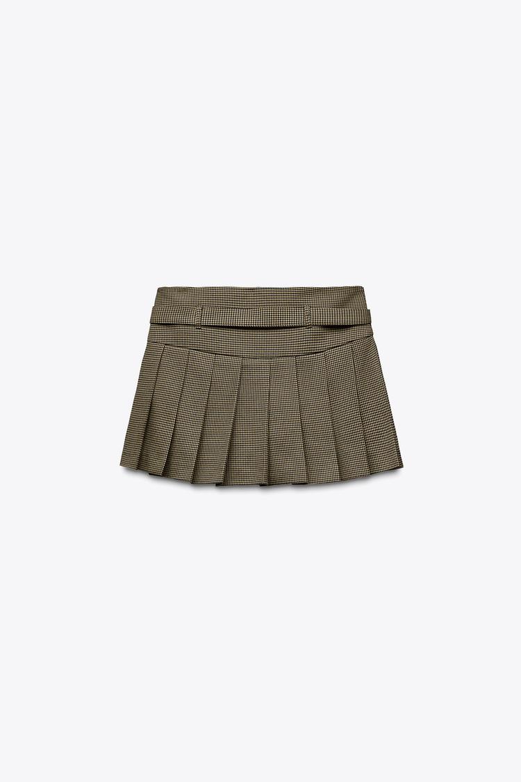 ZARA Mid-Waist Skort