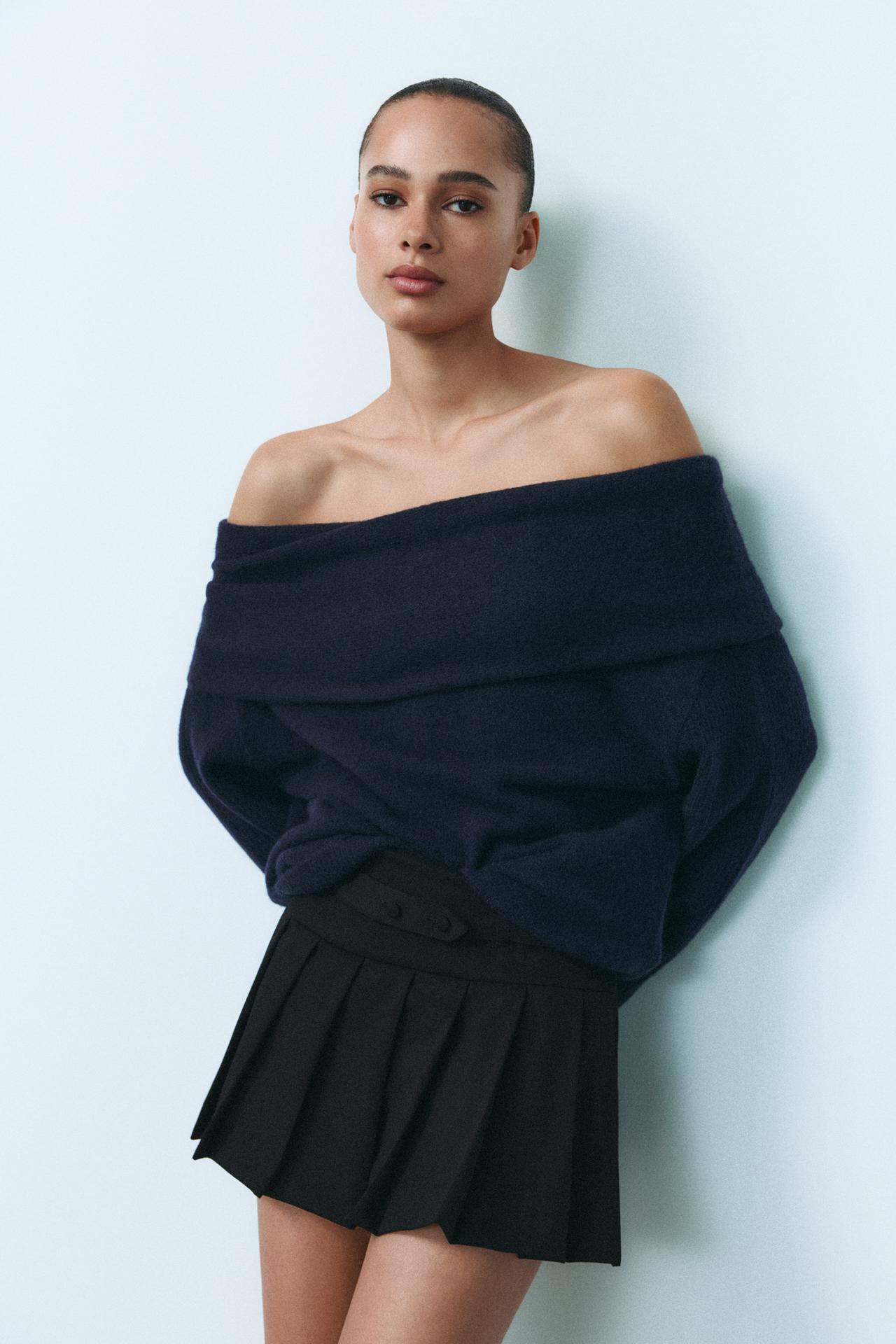 ZARA Mid-Waist Skort