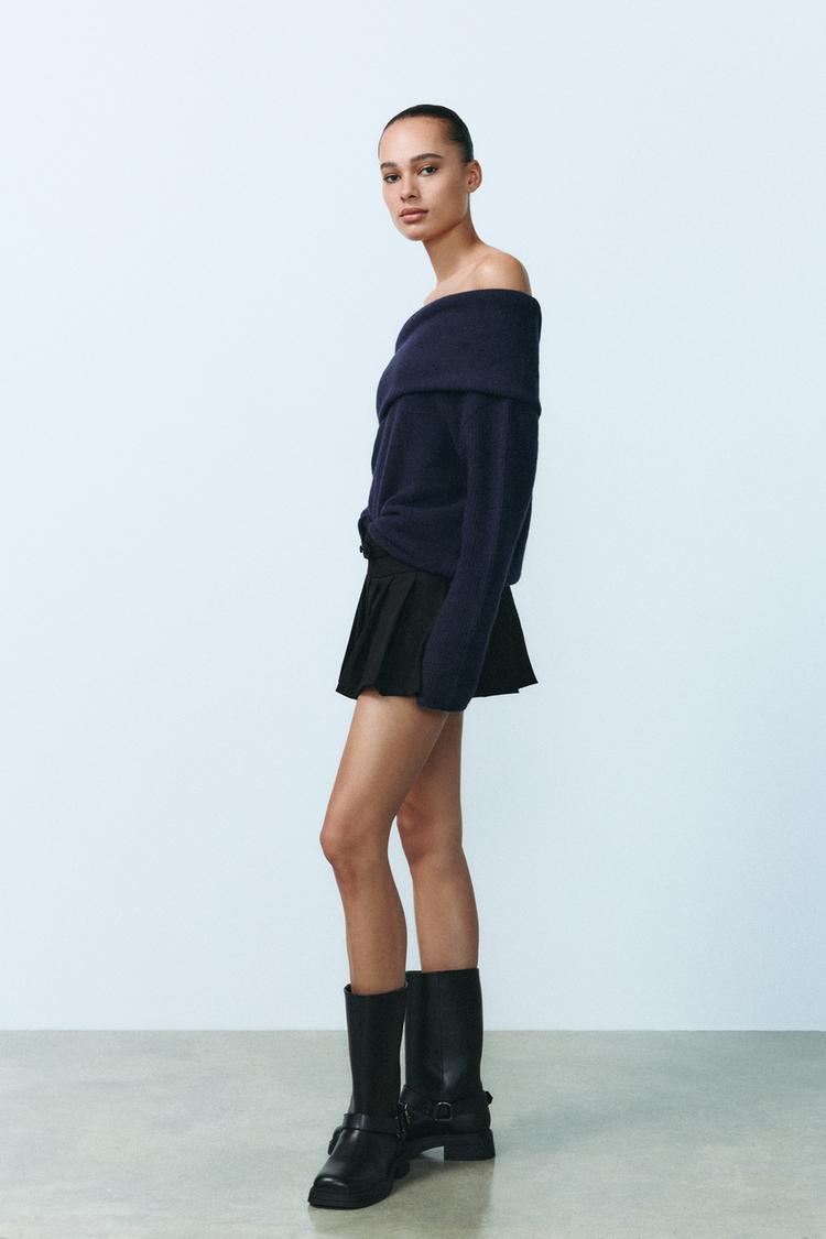 ZARA Mid-Waist Skort