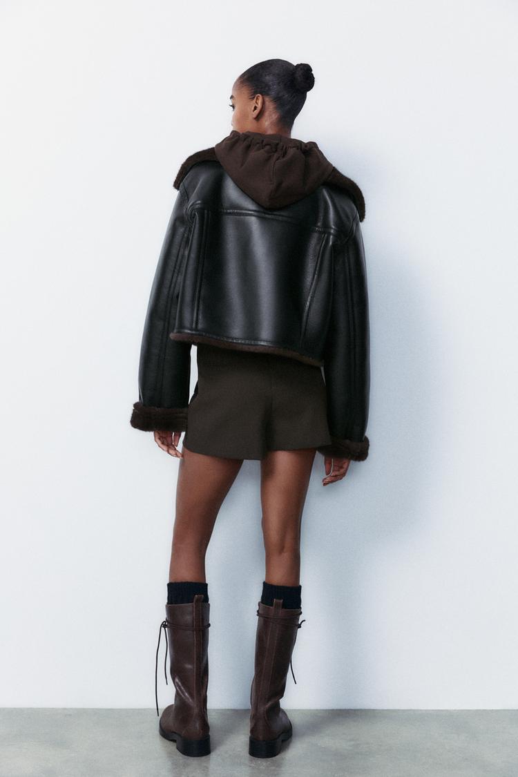 ZARA Asymmetric Skort
