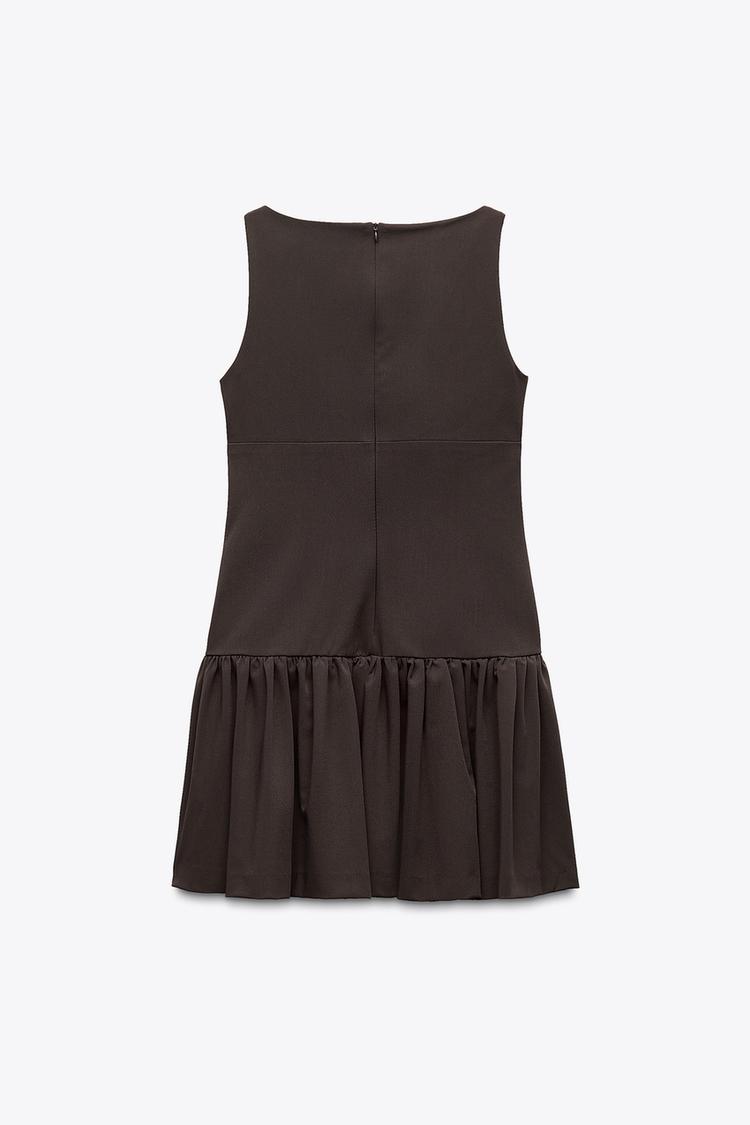 ZARA Short Dress with Bows