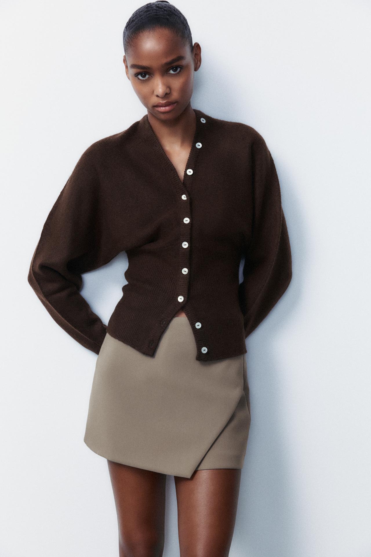 ZARA Asymmetric Skort