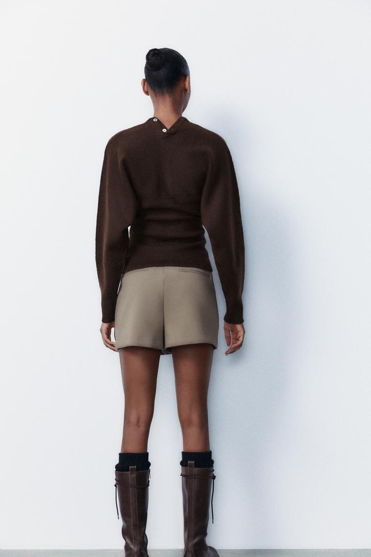 ZARA Asymmetric Skort