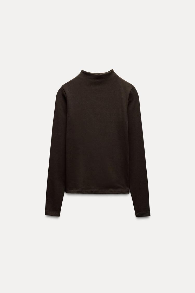 ZARA Turtleneck T-Shirt