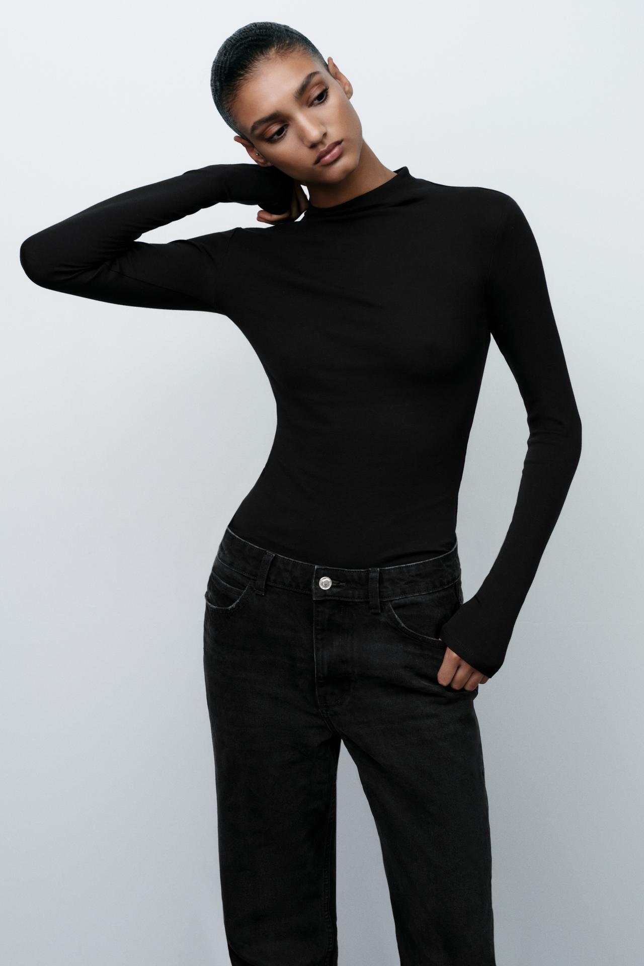 ZARA Turtleneck T-Shirt