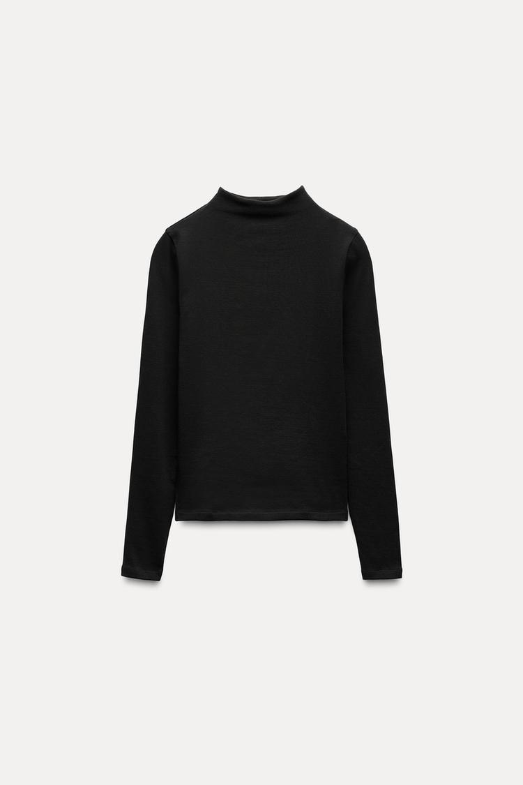 ZARA Turtleneck T-Shirt