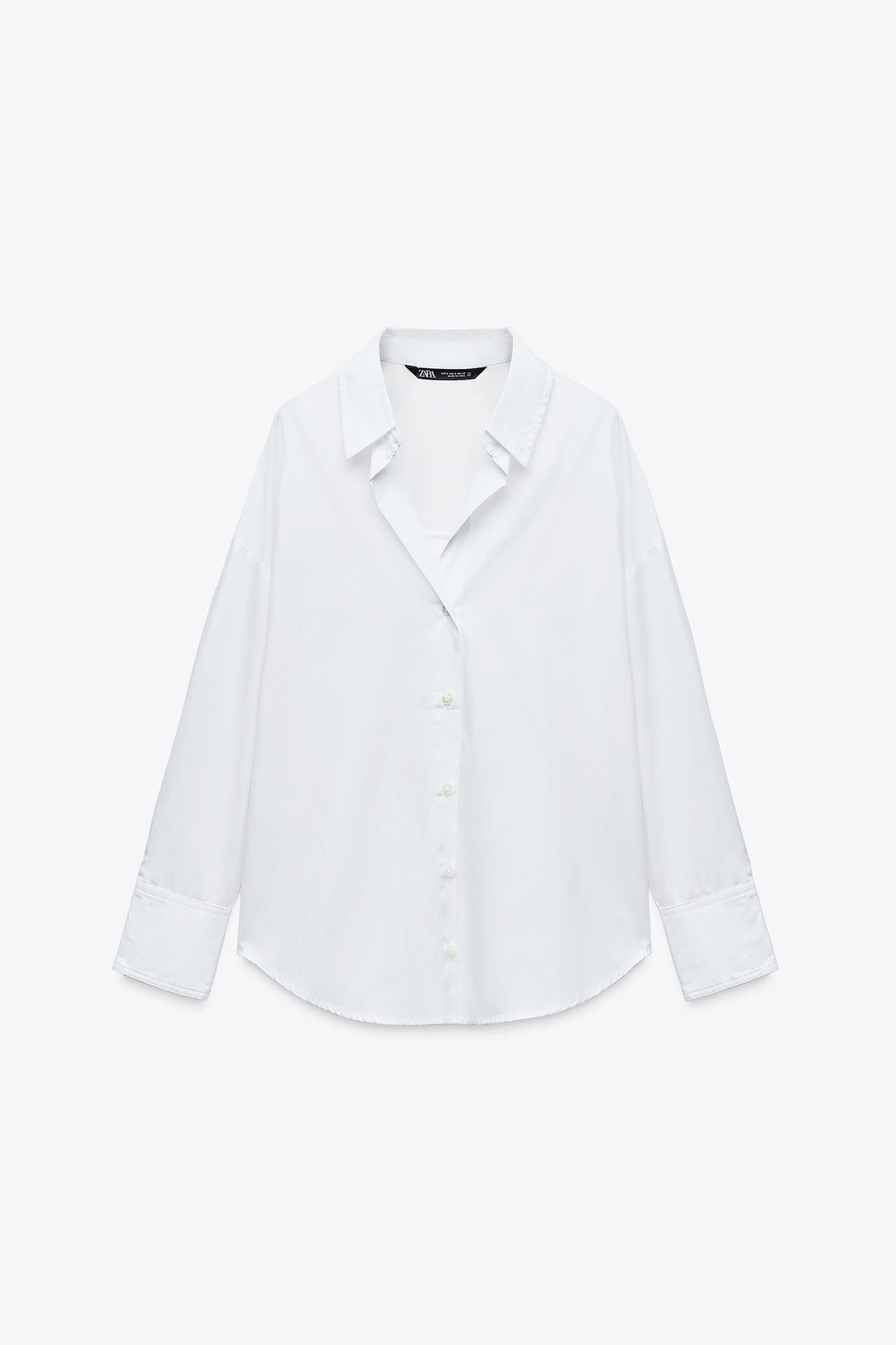 ZARA Basic Poplin Shirt