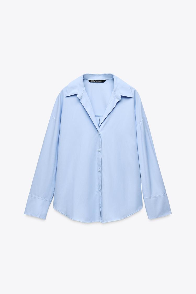 ZARA Basic Poplin Shirt