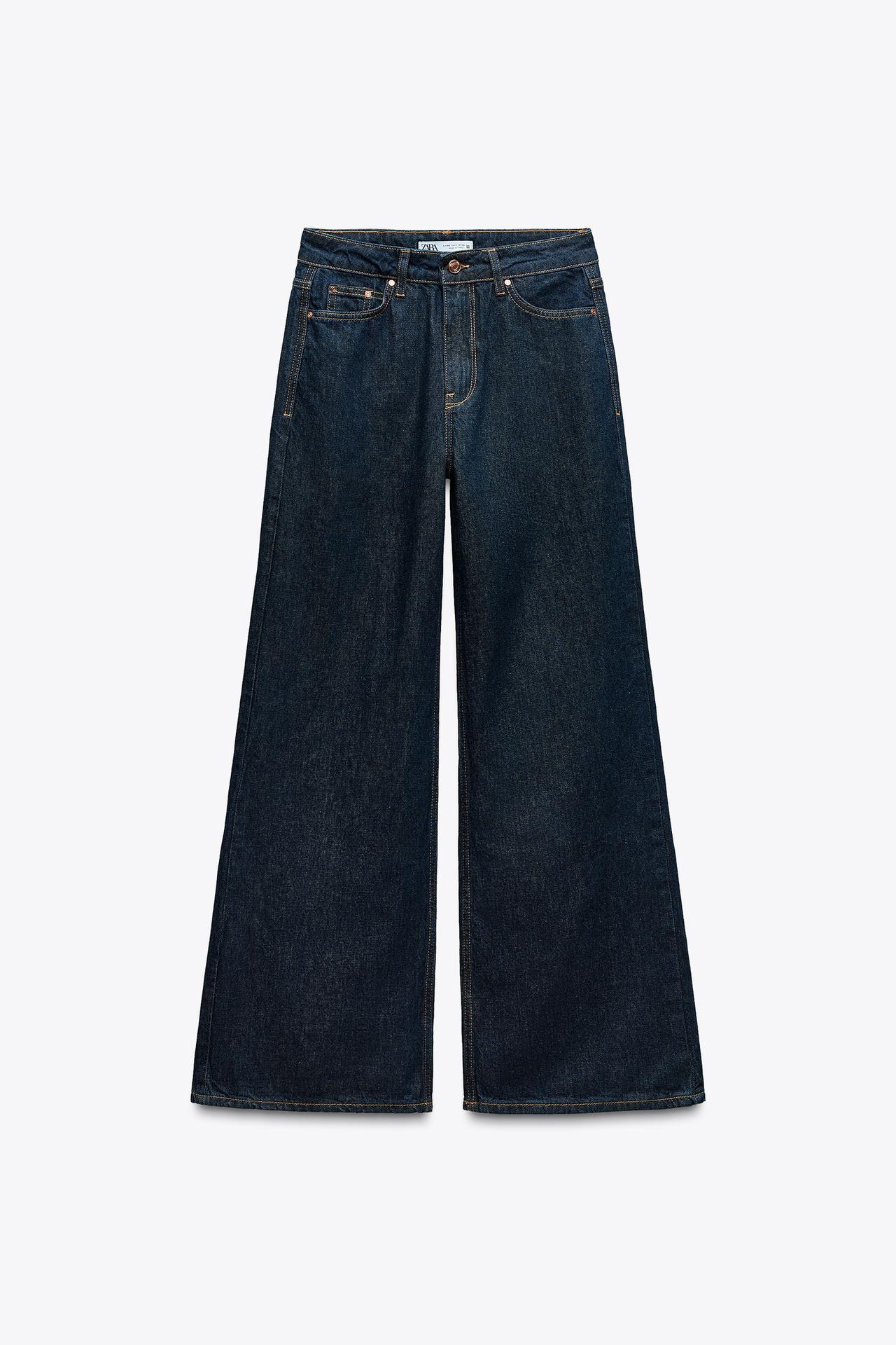 ZARA High Waist Wide-Leg Jeans Z1975