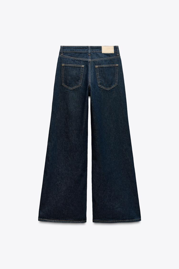 ZARA High Waist Wide-Leg Jeans Z1975