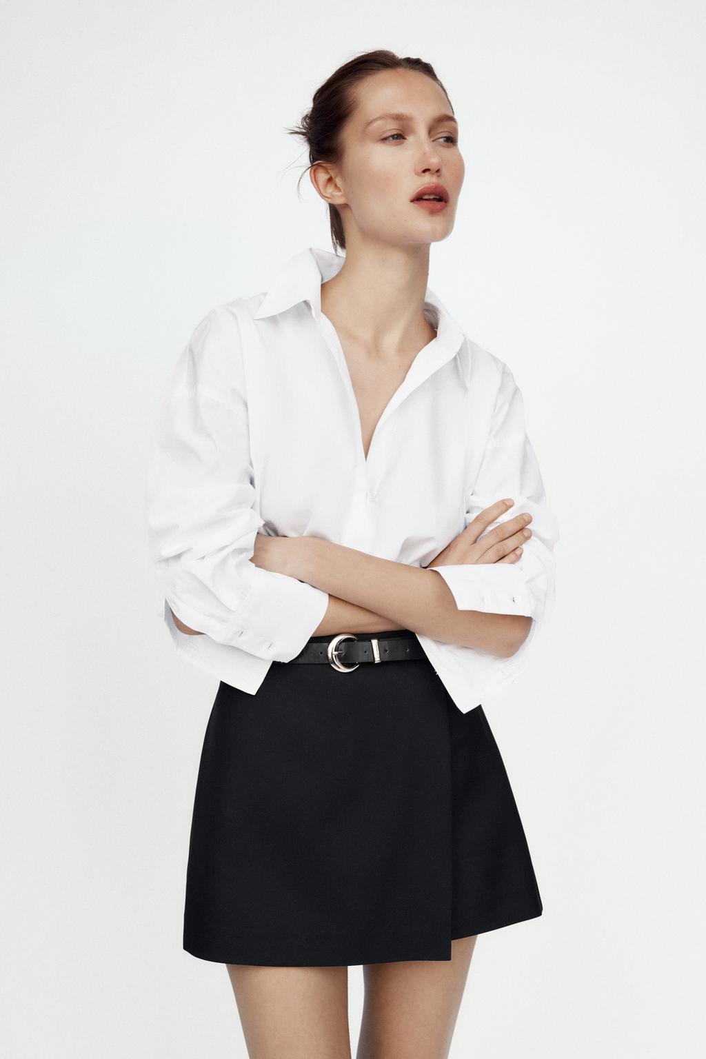 ZARA Basic Poplin Shirt