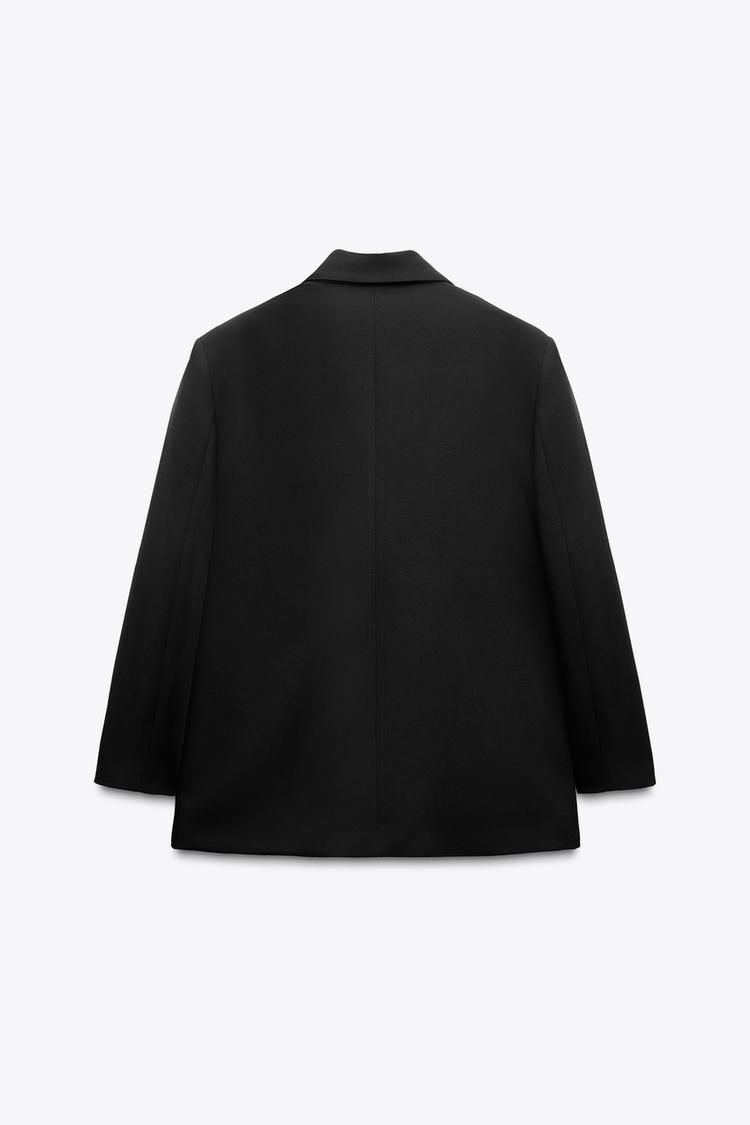 ZARA Oversize Double Breasted Blazer