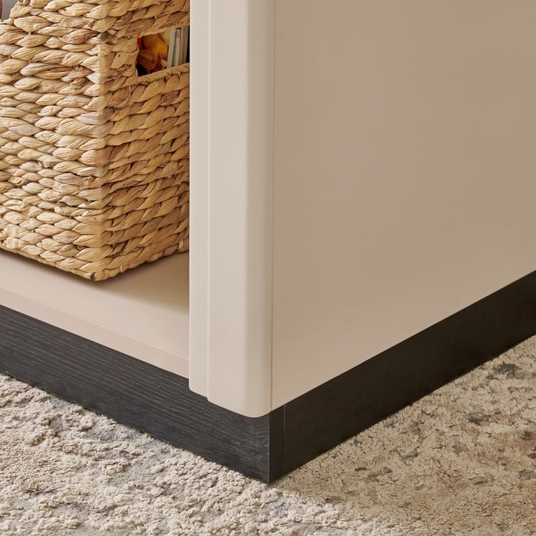 Saga 5-Tier Open Book Shelf - Beige