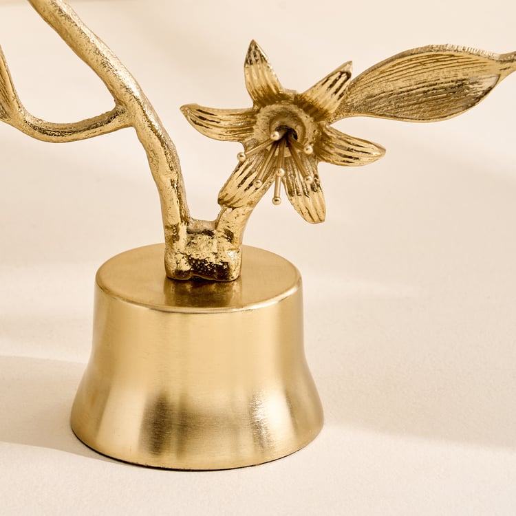 Amara Ava Aluminium Floral Table accent