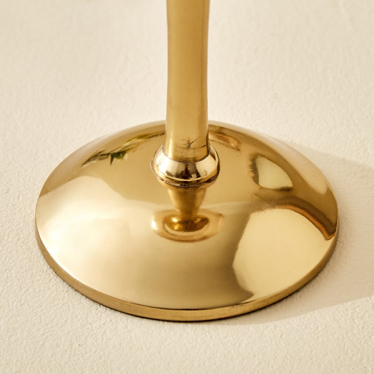 Fables Hana Set of 2 Floral Pedestal Candle Holders