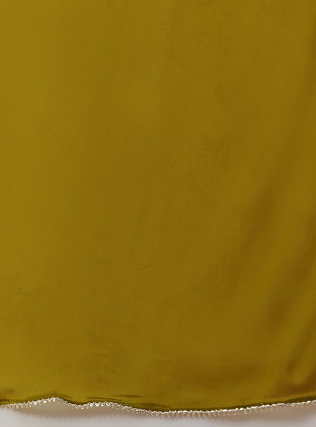 FASHOR Floral Print Straight Kurti Set