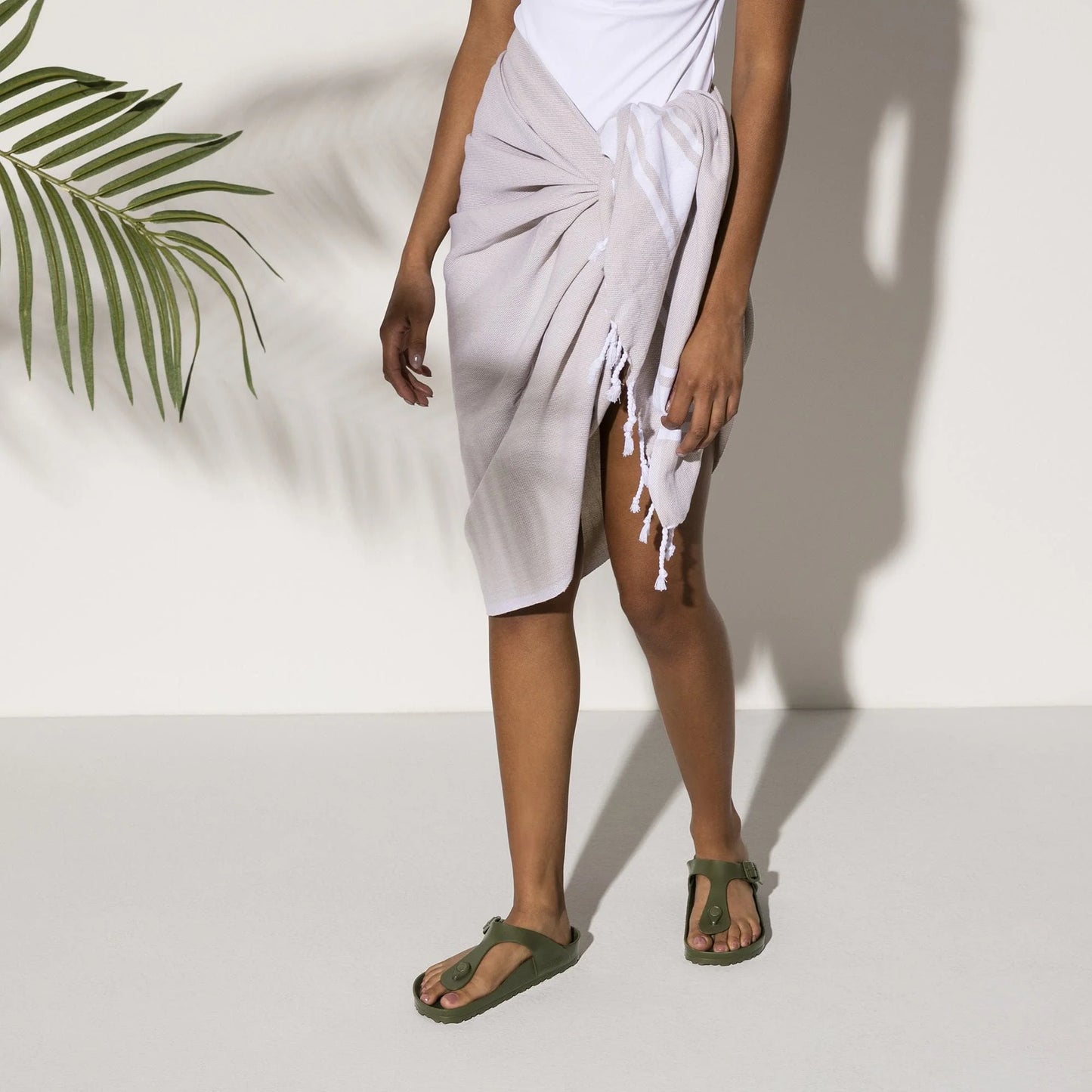 BIRKENSTOCK Gizeh Essentials EVA - Green/Khaki