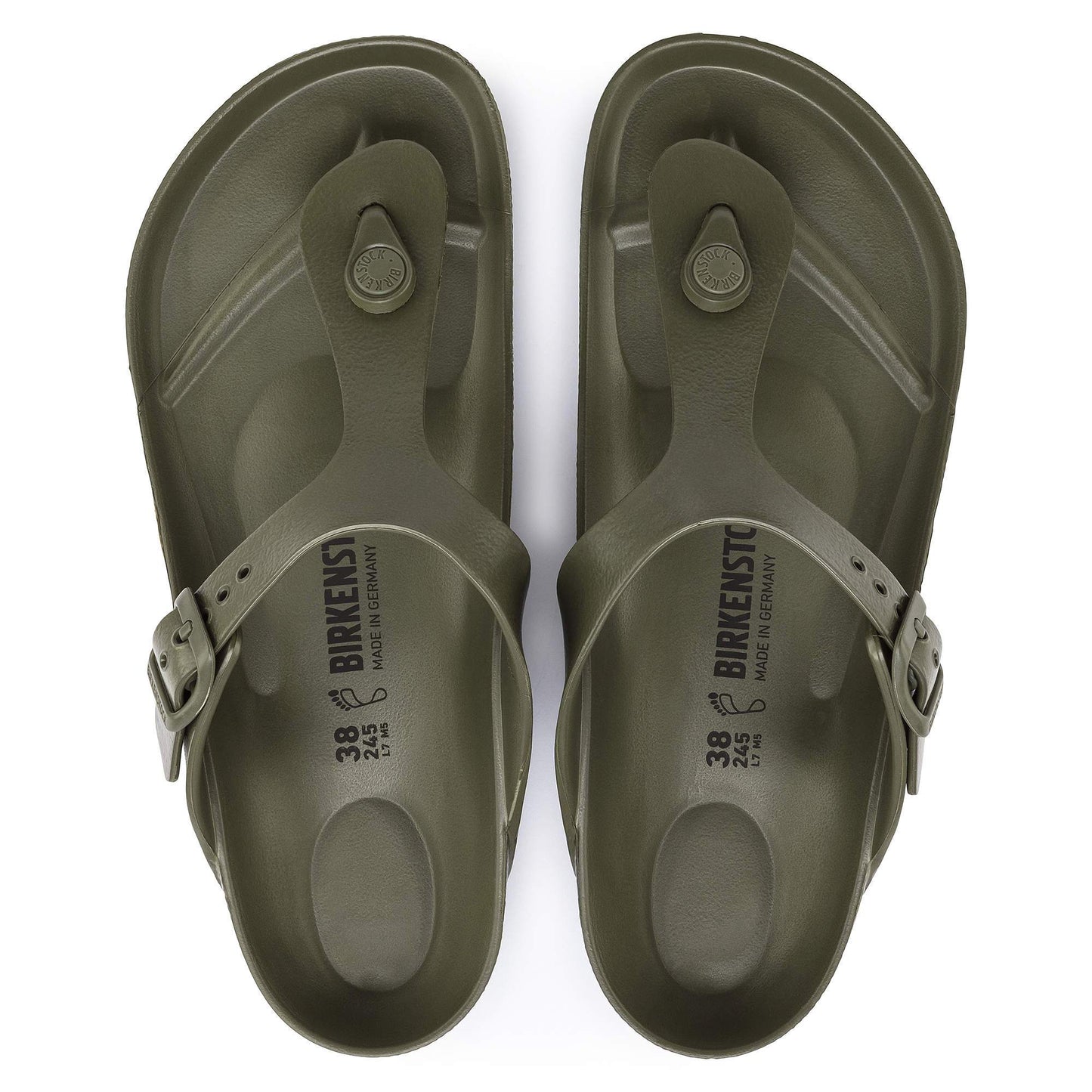 BIRKENSTOCK Gizeh Essentials EVA - Green/Khaki