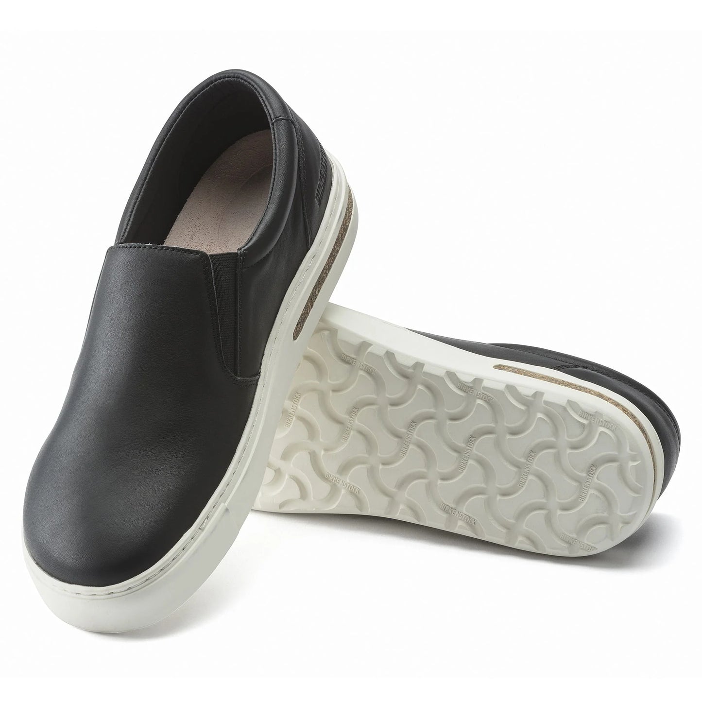 BIRKENSTOCK Oswego Natural Leather - Black