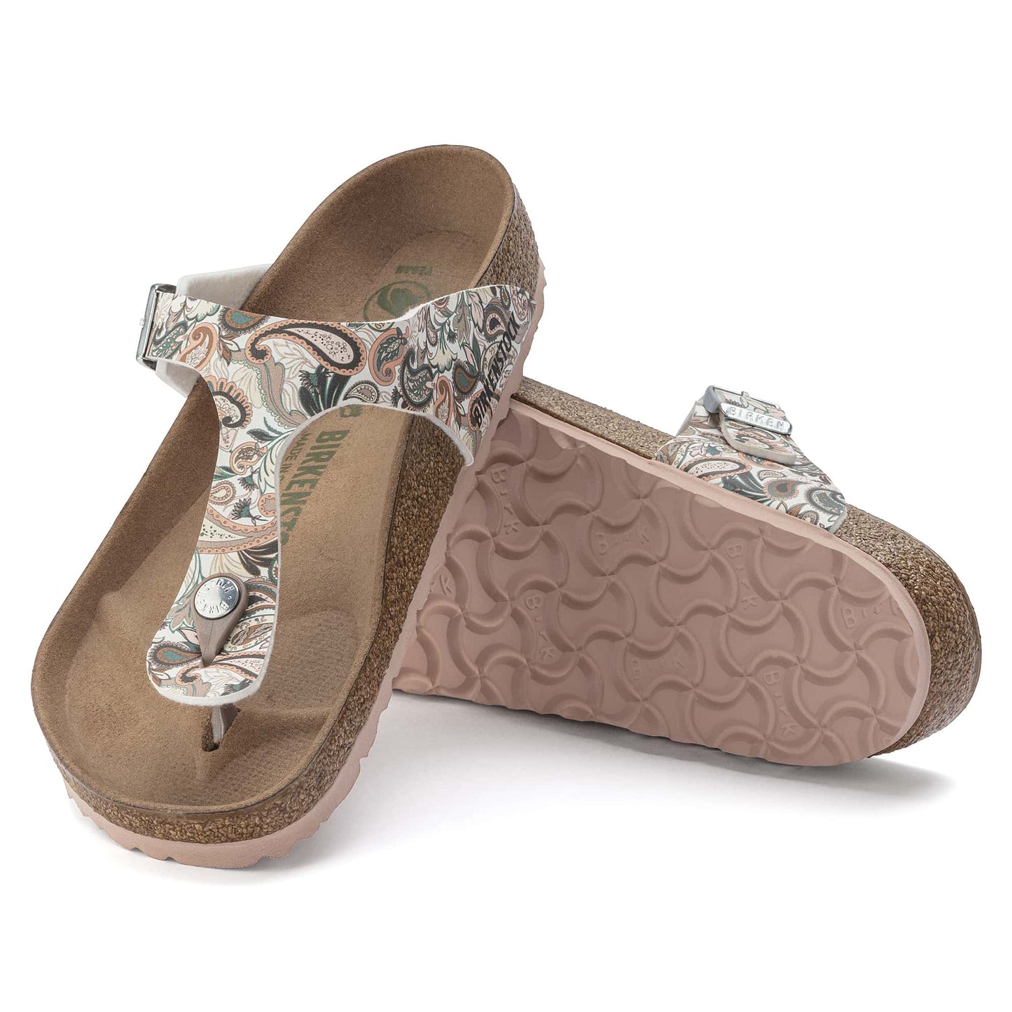 BIRKENSTOCK Gizeh Birko-Flor - Brown/Roast