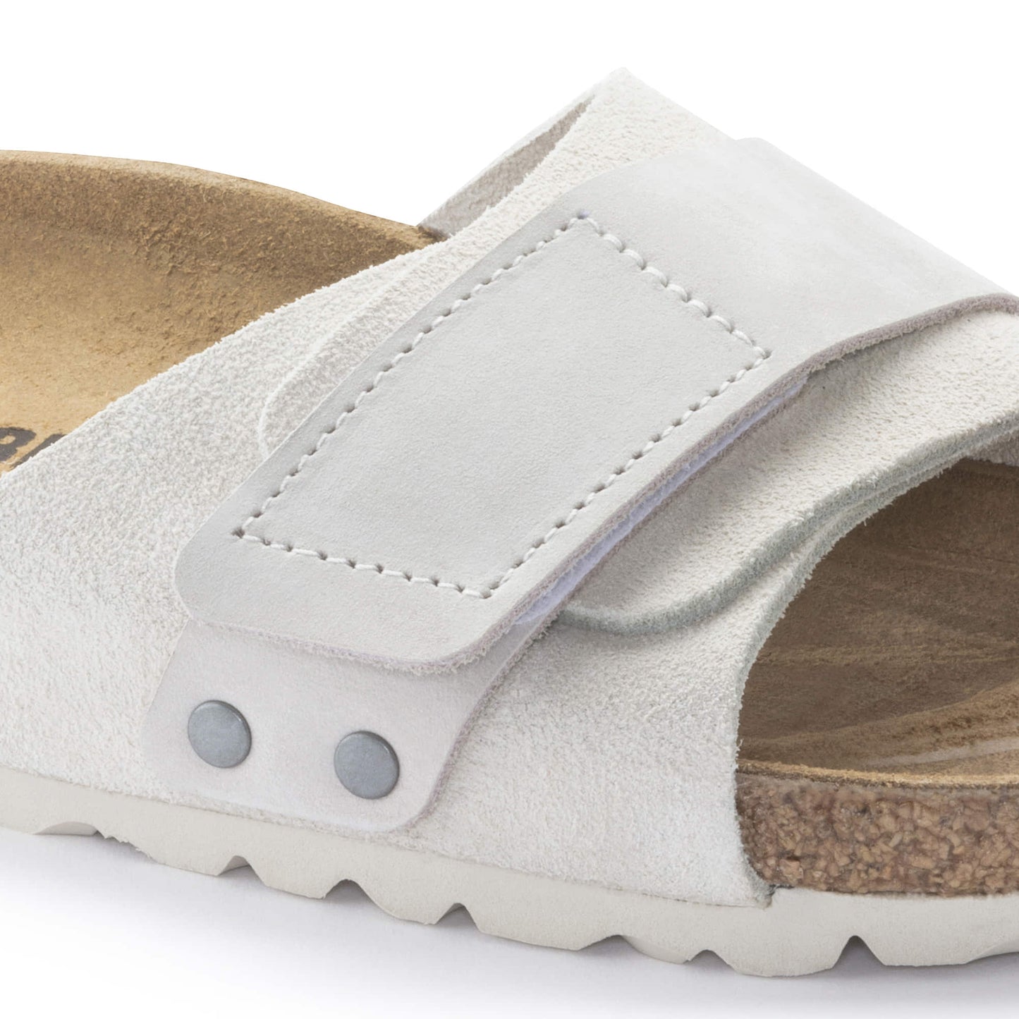 BIRKENSTOCK Oita Suede Leather - White/Antique White
