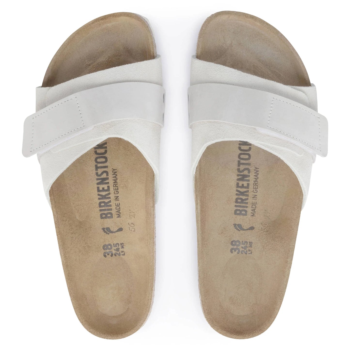 BIRKENSTOCK Oita Suede Leather - White/Antique White