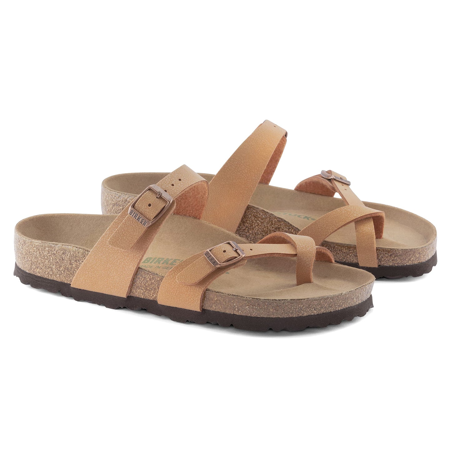 BIRKENSTOCK Mayari Vegan Birko-Flor Nubuck- Brown/Pecan