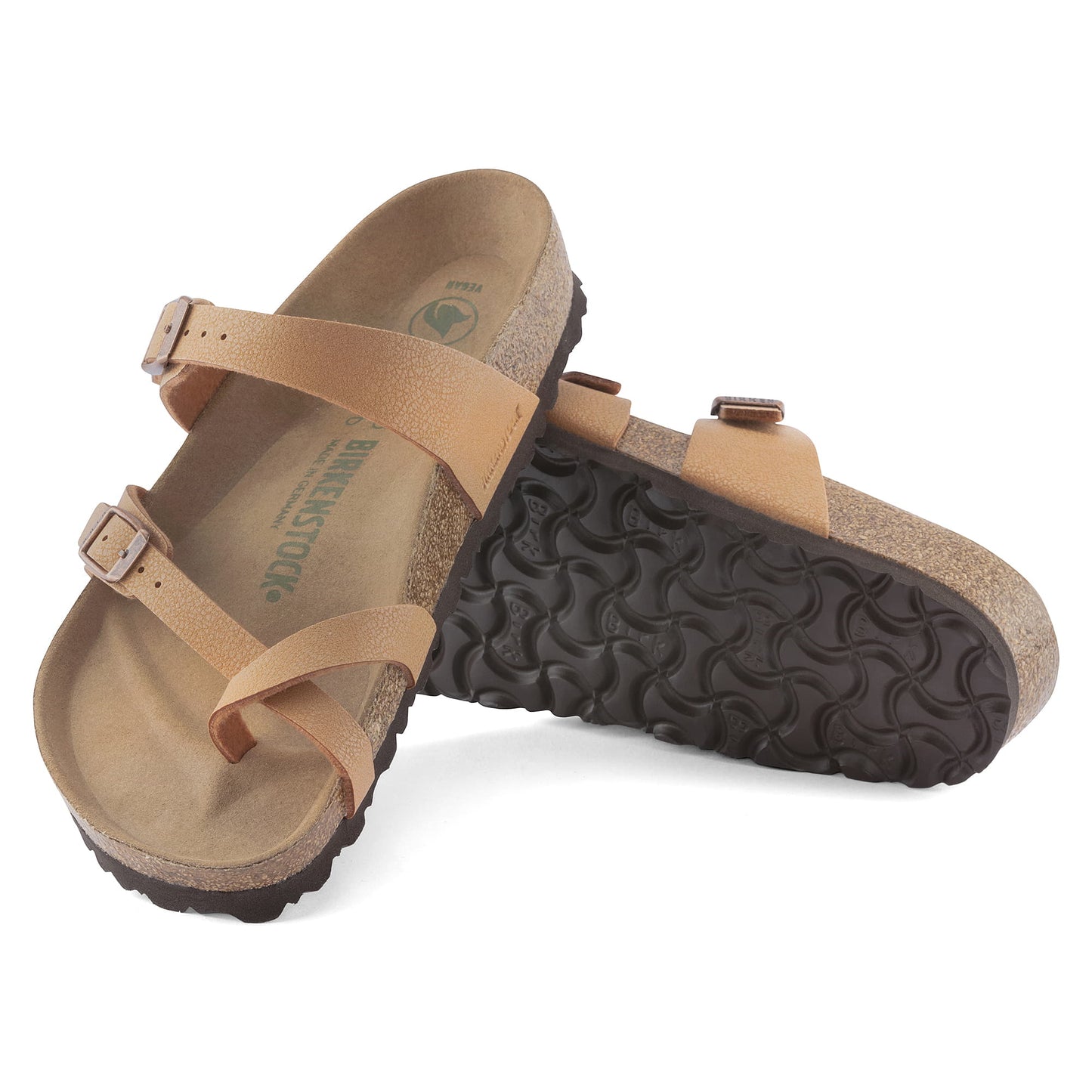 BIRKENSTOCK Mayari Vegan Birko-Flor Nubuck- Brown/Pecan