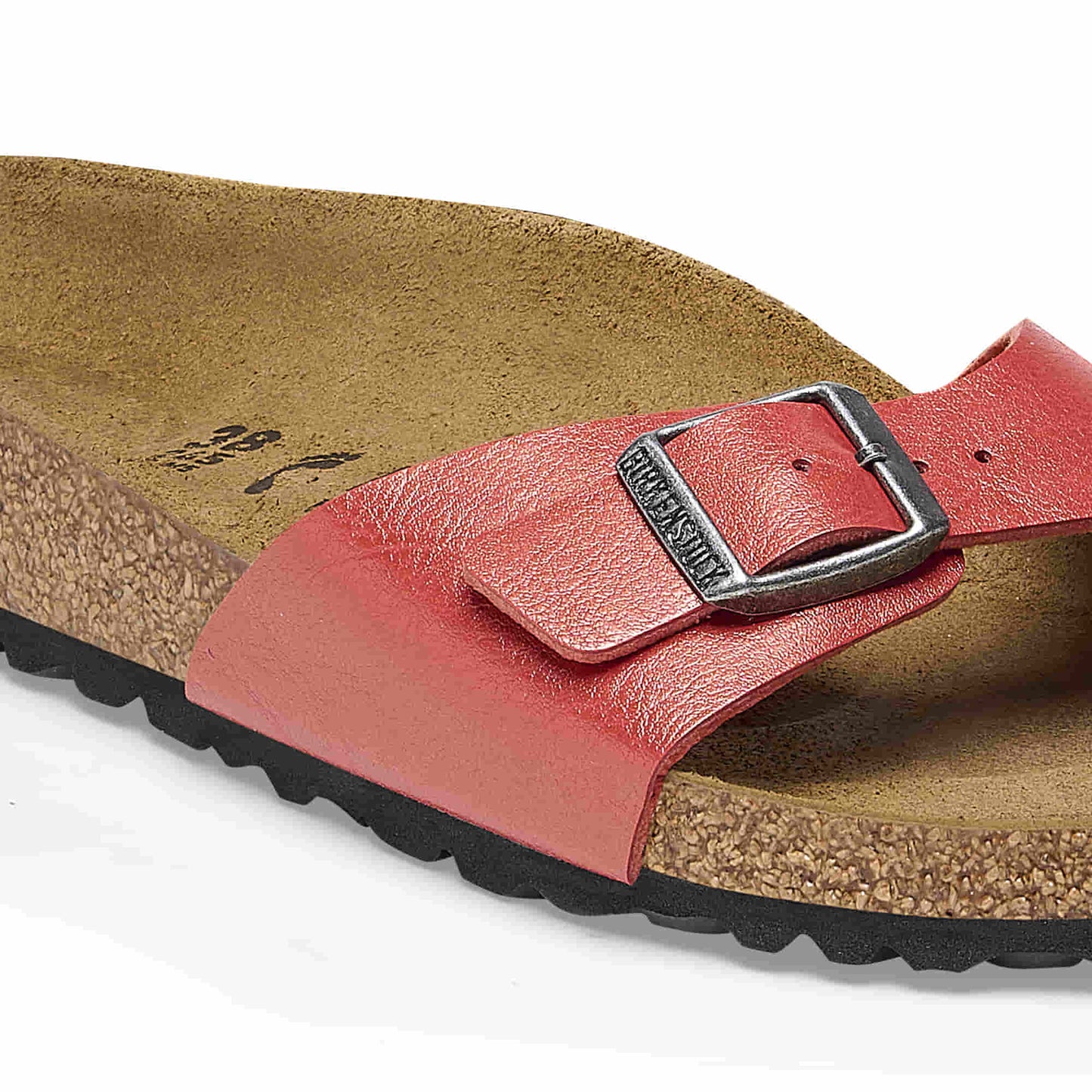 BIRKENSTOCK Madrid Birko-Flor - Red/Graceful Mars Red
