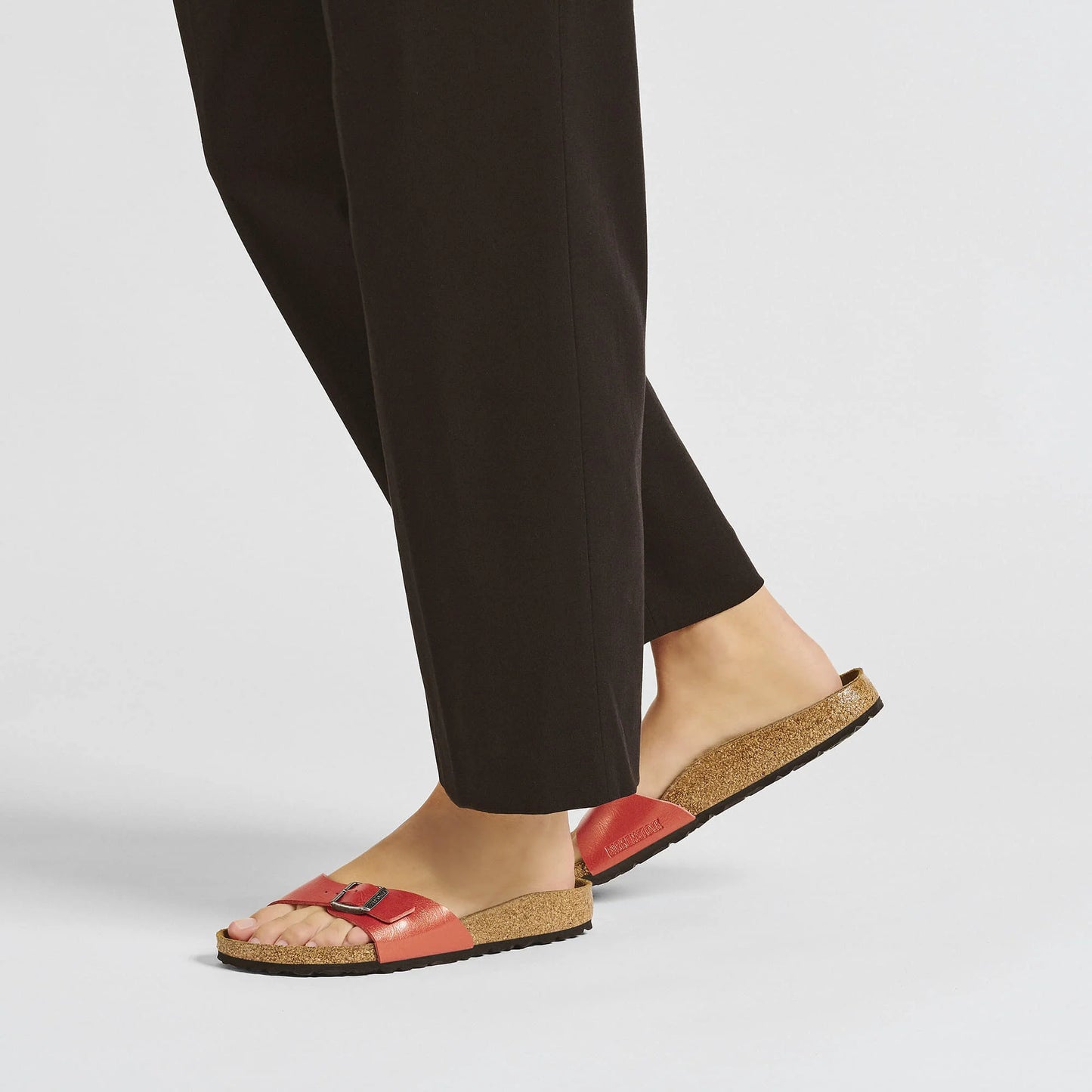 BIRKENSTOCK Madrid Birko-Flor - Red/Graceful Mars Red