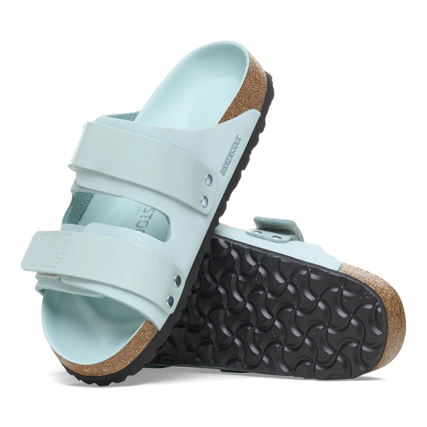 BIRKENSTOCK Uji Nubuck Leather - Green/Surf Green