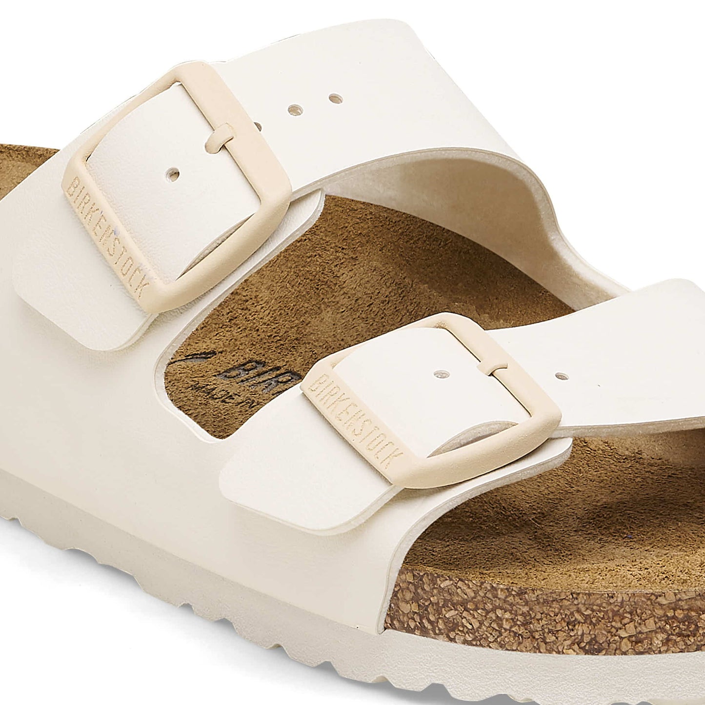 BIRKENSTOCK Arizona Birko-Flor - White/Eggshell