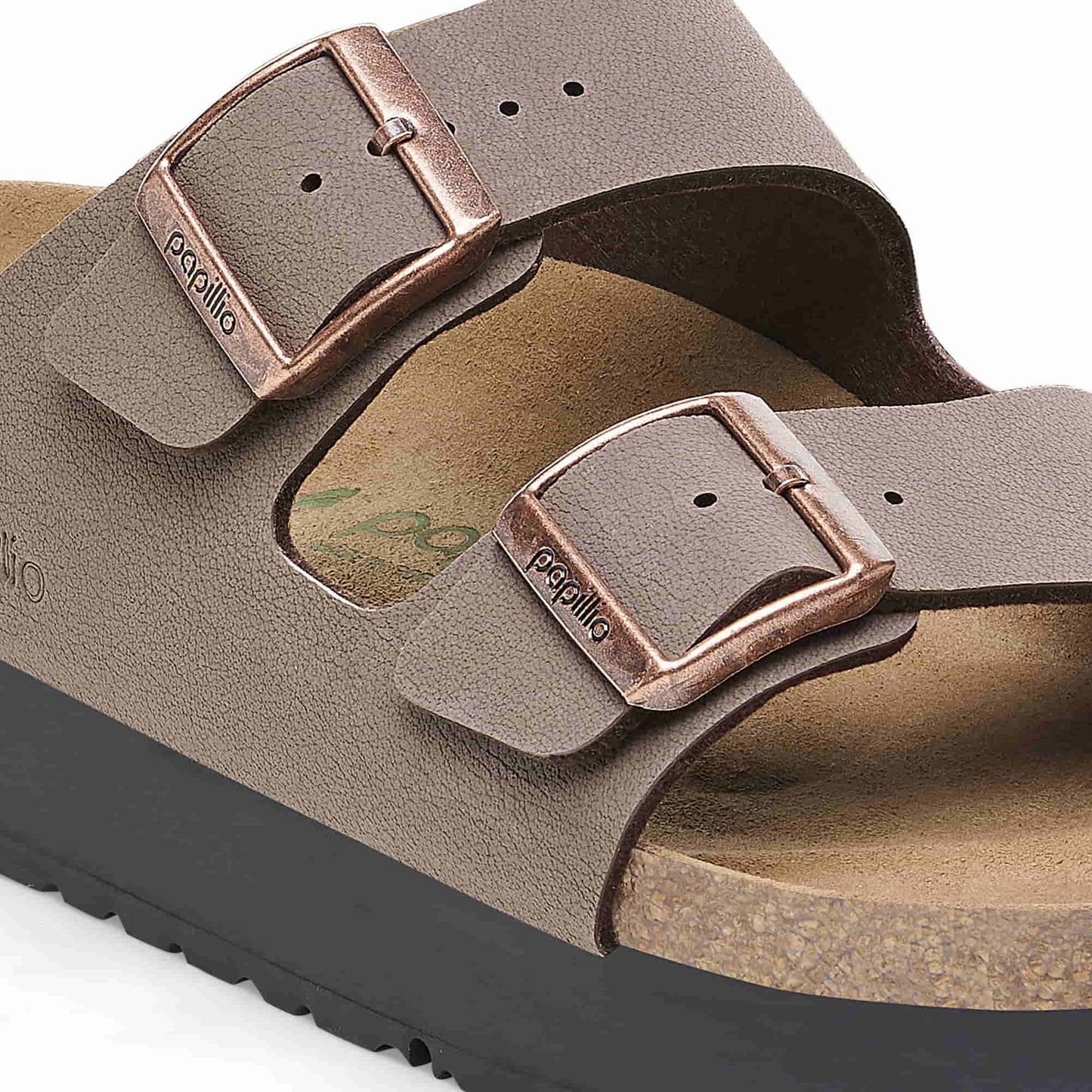 BIRKENSTOCK Arizona Flex Platform Birko-Flor - Brown/Mocha