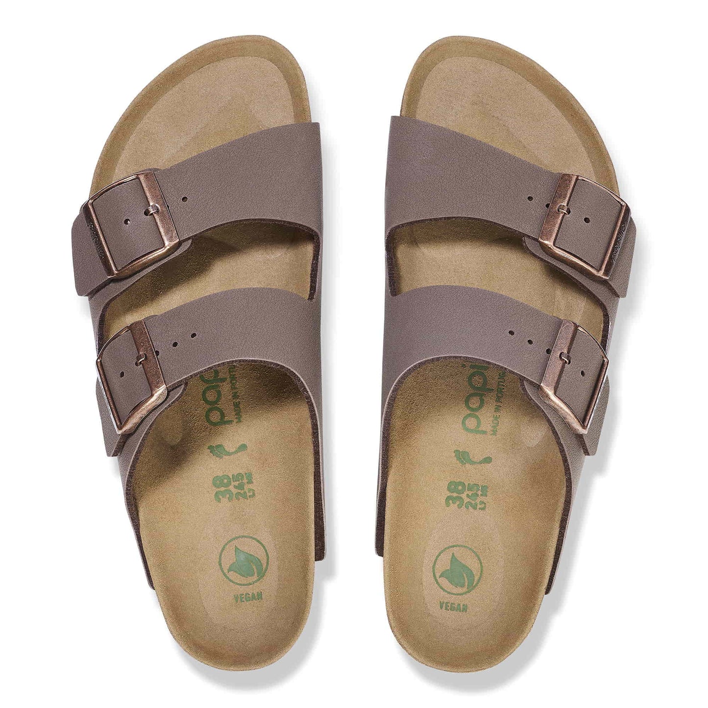BIRKENSTOCK Arizona Flex Platform Birko-Flor - Brown/Mocha