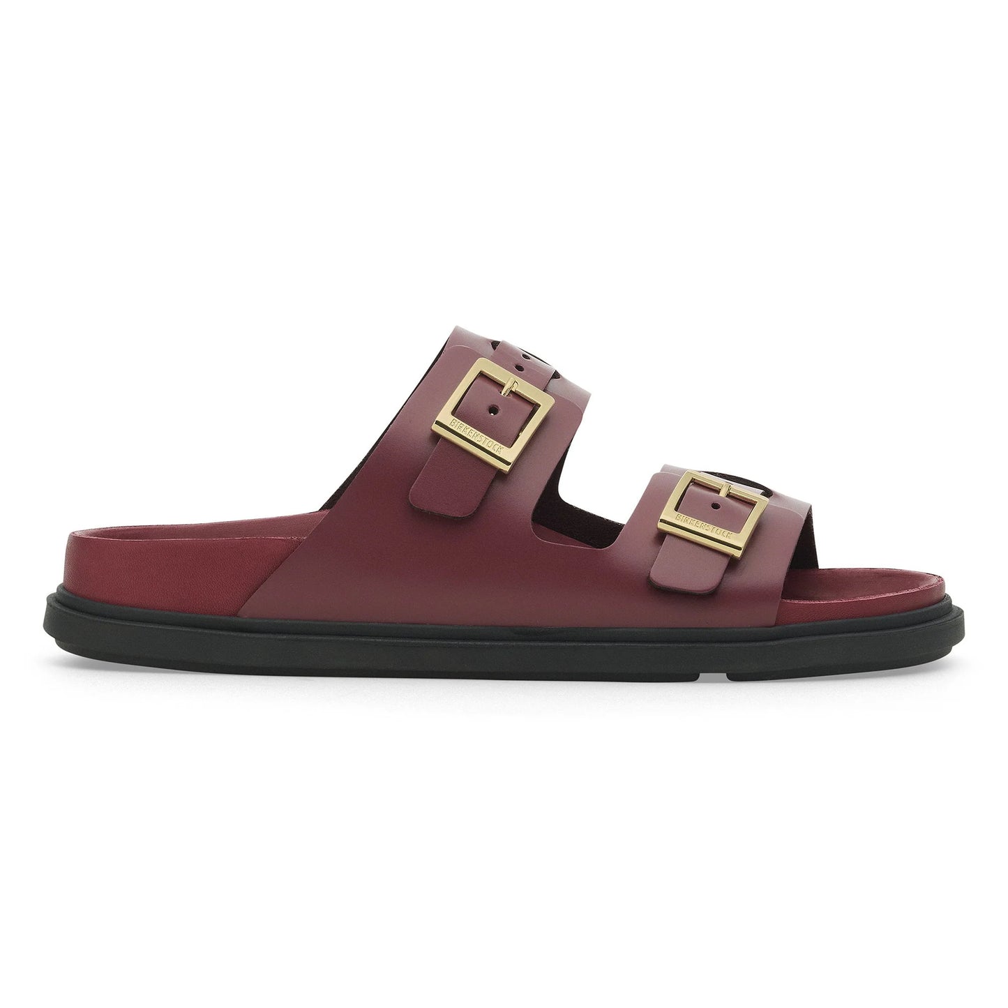 BIRKENSTOCK St Barths Natural Leather - Violet/Berry Crush