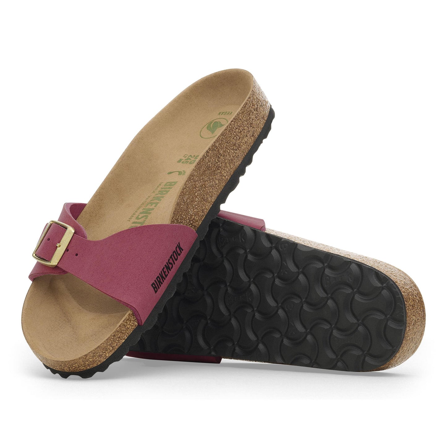 BIRKENSTOCK Madrid Synthetik - Violet/Soft Birki Vegan Berry Crush