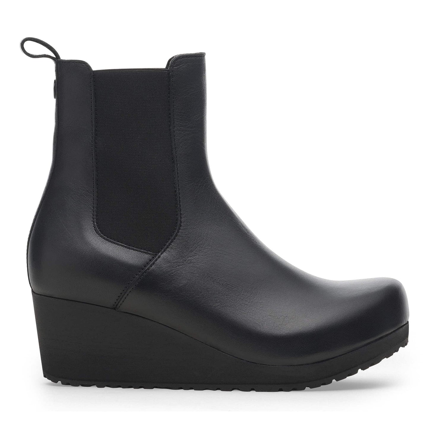 BIRKENSTOCK Ebba Slip On Natural Leather - Black