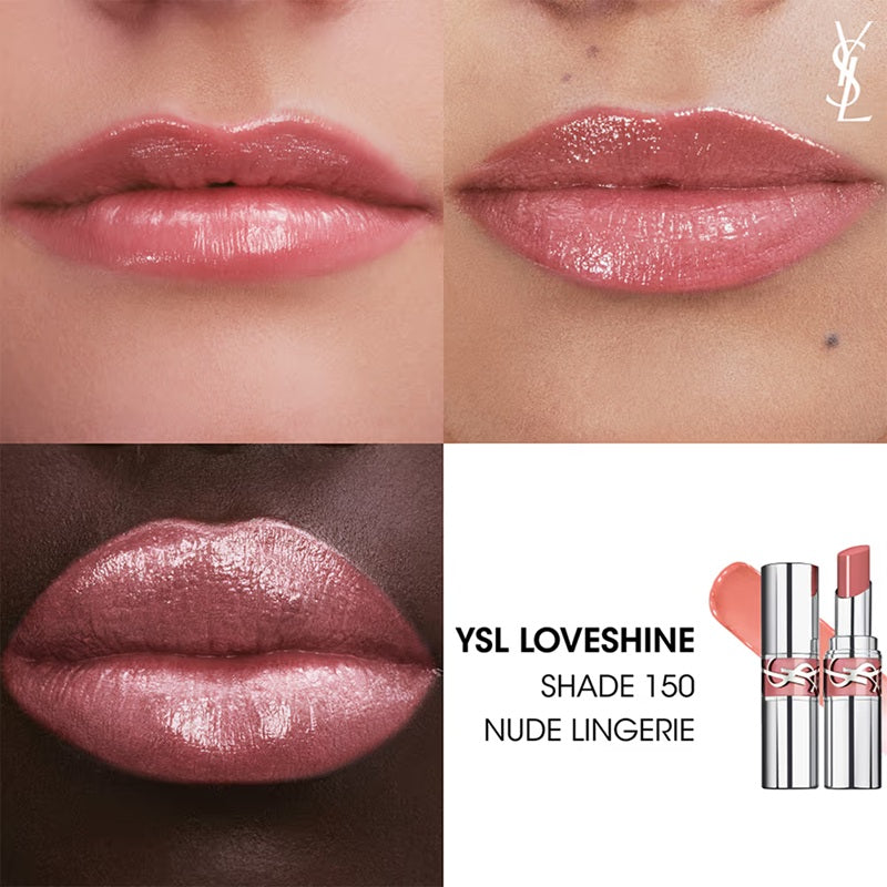 YVES SAINT LAURENT Loveshine Lipstick 150 Nude Lingerie - 3.2g