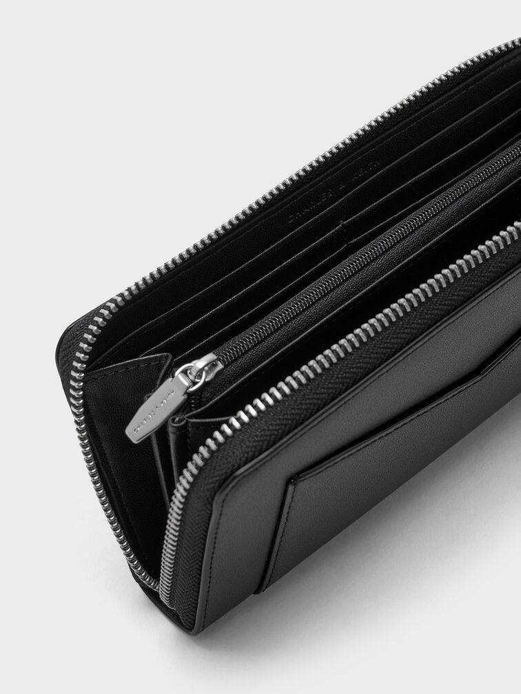 Charles & Keith Gaia Zip-Around Wallet