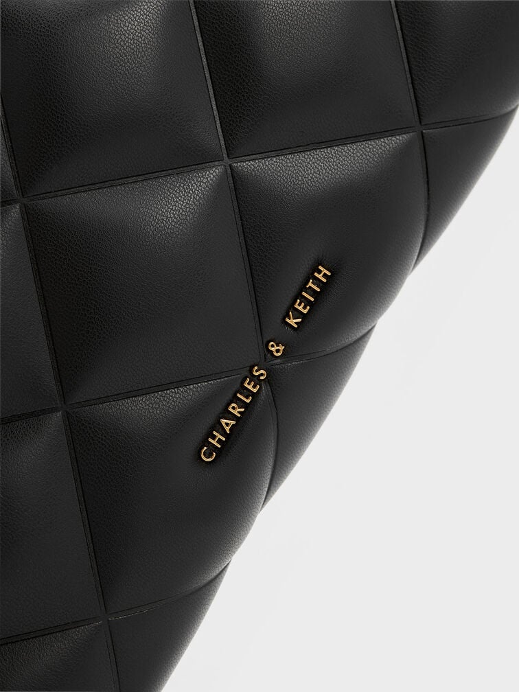 Charles & Keith Danika Quilted Long Wallet