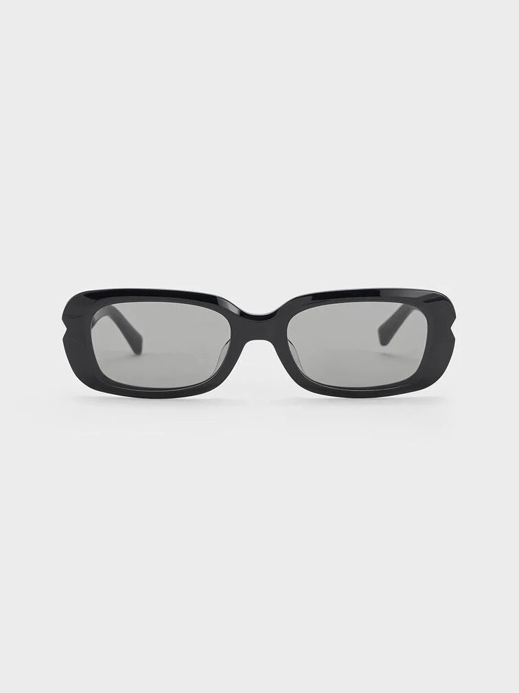 Charles & Keith Recycled Acetate Angular Sunglasses