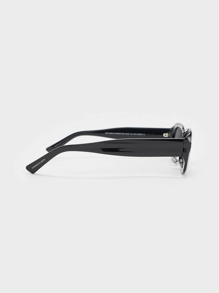 Charles & Keith Recycled Acetate Angular Sunglasses