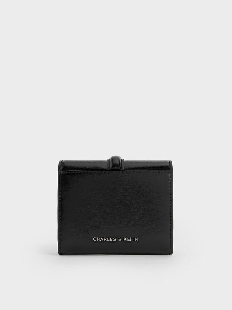 Charles & Keith Wisteria Metallic-Accent Wallet