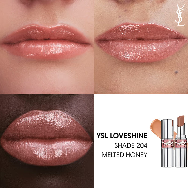 YVES SAINT LAURENT Loveshine Lipstick 204 Melted Honey - 3.2g