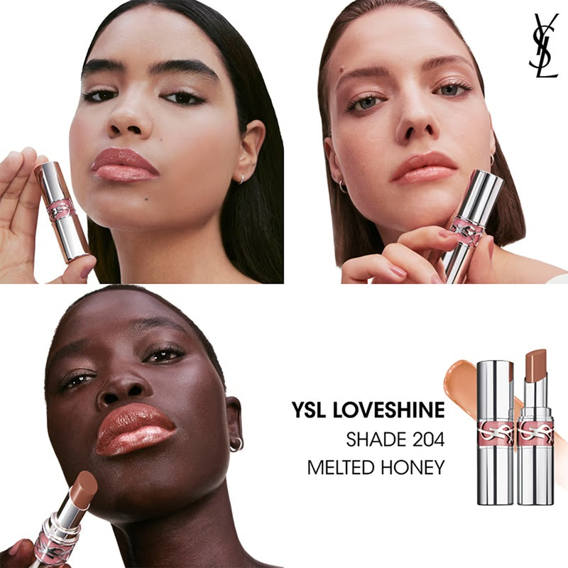 YVES SAINT LAURENT Loveshine Lipstick 204 Melted Honey - 3.2g